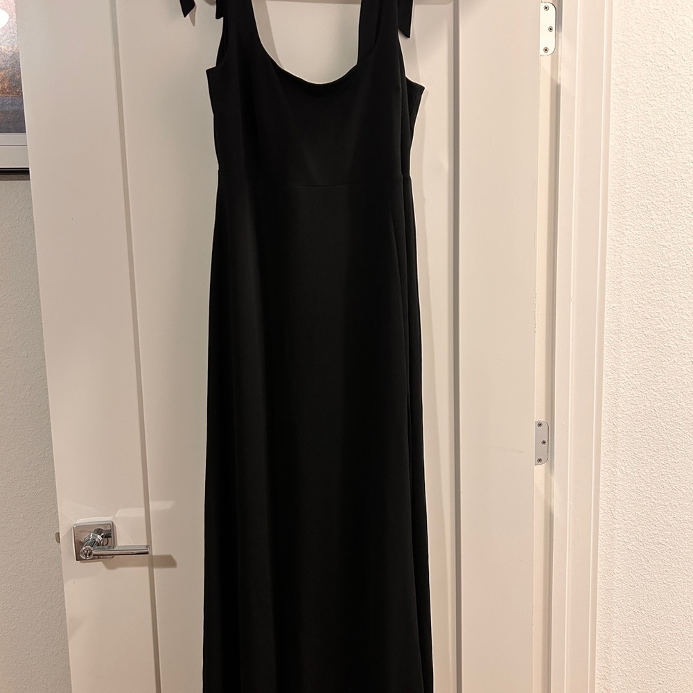 Birdy Grey Black Sleeveless Gown